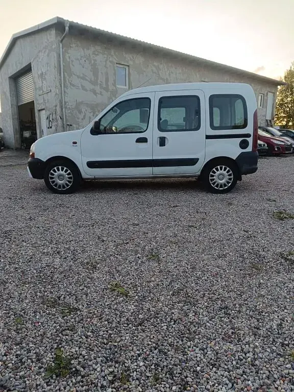 Gebraucht Renault Kangoo Authentique 82 PS (60 kW) 2002 Weiß Van / Kleinbus