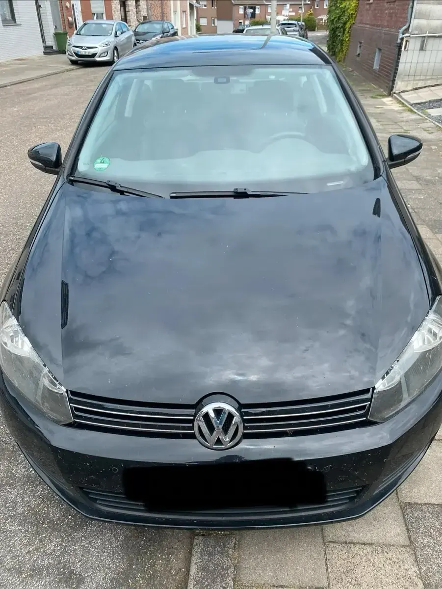 Gebraucht VW Golf VI 122 PS (89 kW) 2010 Schwarz Kleinwagen