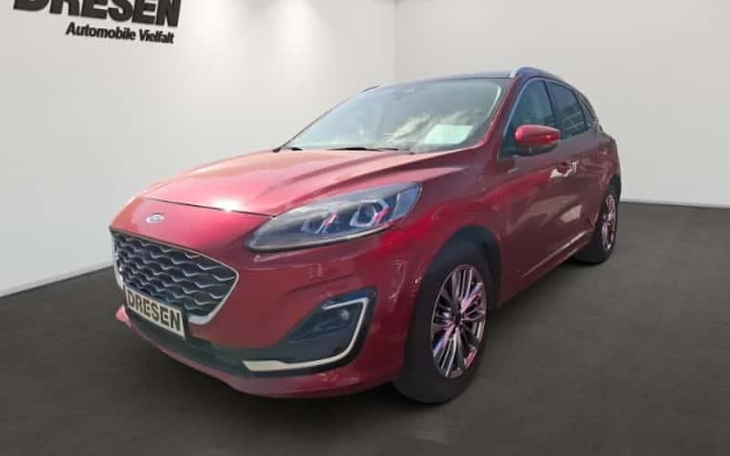 Rot Gebraucht 2021 Ford Kuga Vignale SUV | 24.990 € (Fairer Preis) - Bild 1/4