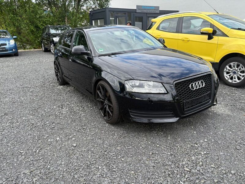Schwarz Gebraucht 2009 Audi A3 Sportback Ambiente Limousine | 7.290 € (Fairer Preis) - Bild 1/4