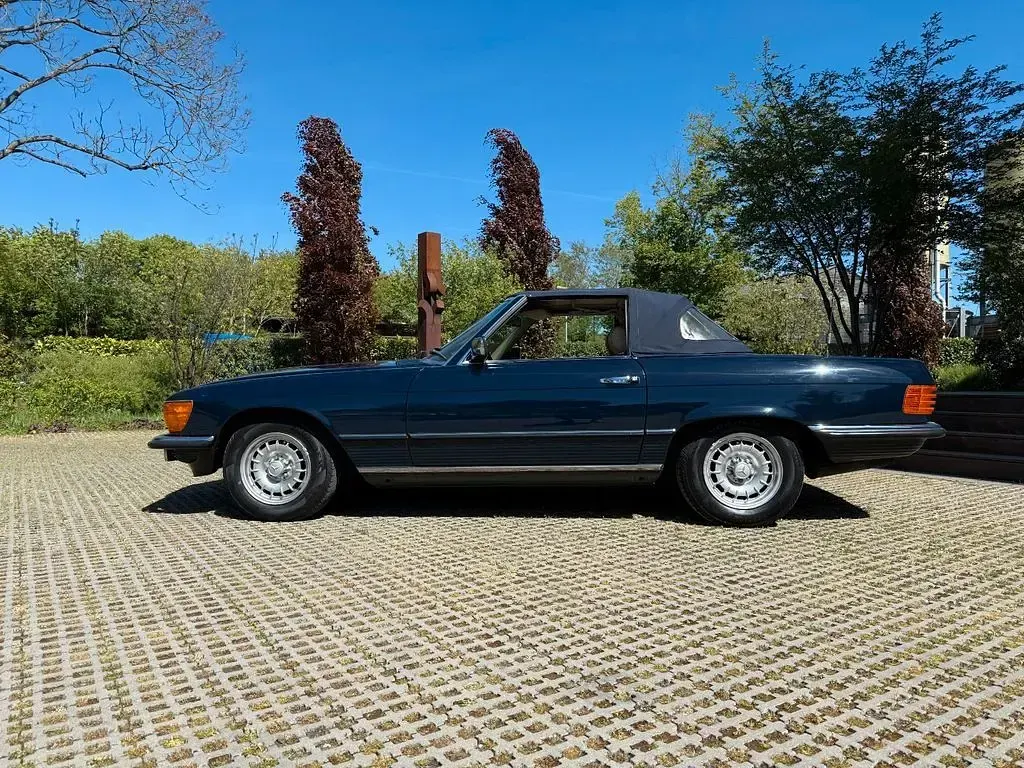 Gebraucht Mercedes SL280 185 PS (136 kW) 1982 Blau Cabrio