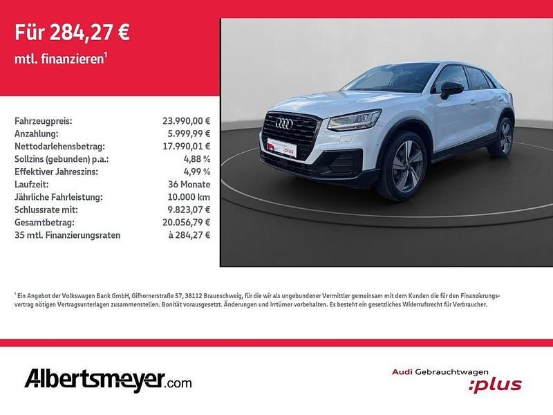 Gletscherweiß metallic Gebraucht 2020 Audi Q2 Design SUV | 22.826 € (Guter Preis) - Bild 1/4