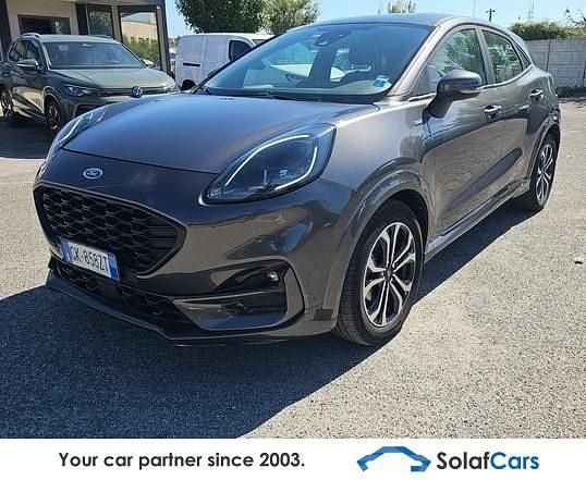 Grau Gebraucht 2022 Ford Puma Gen-E ST-Line SUV | 14.762 € (Superpreis) - Bild 1/4