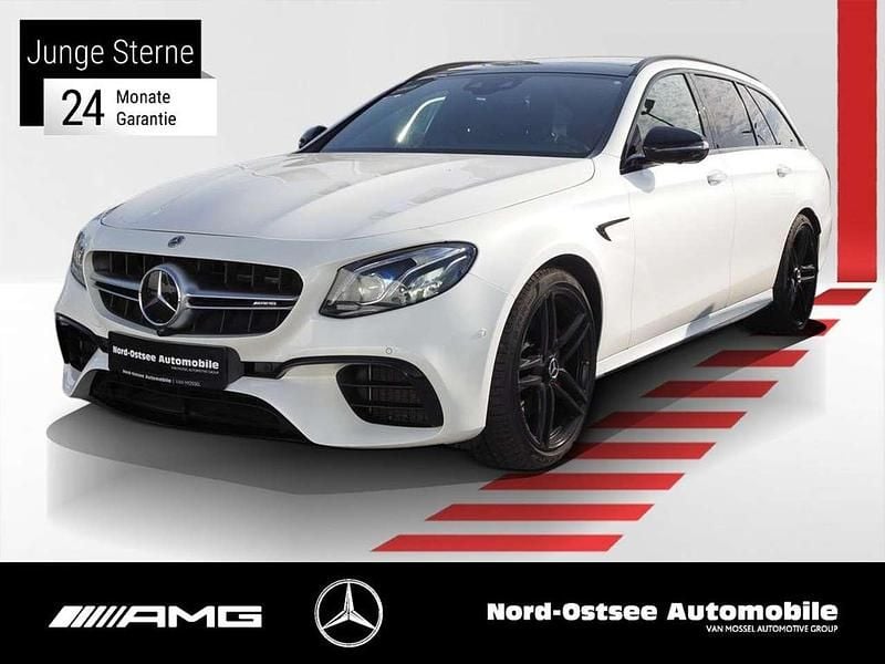 Manufaktur diamantweiß bright Gebraucht 2020 Mercedes E63S AMG AMG Kombi | 68.890 € (Fairer Preis) - Bild 1/4