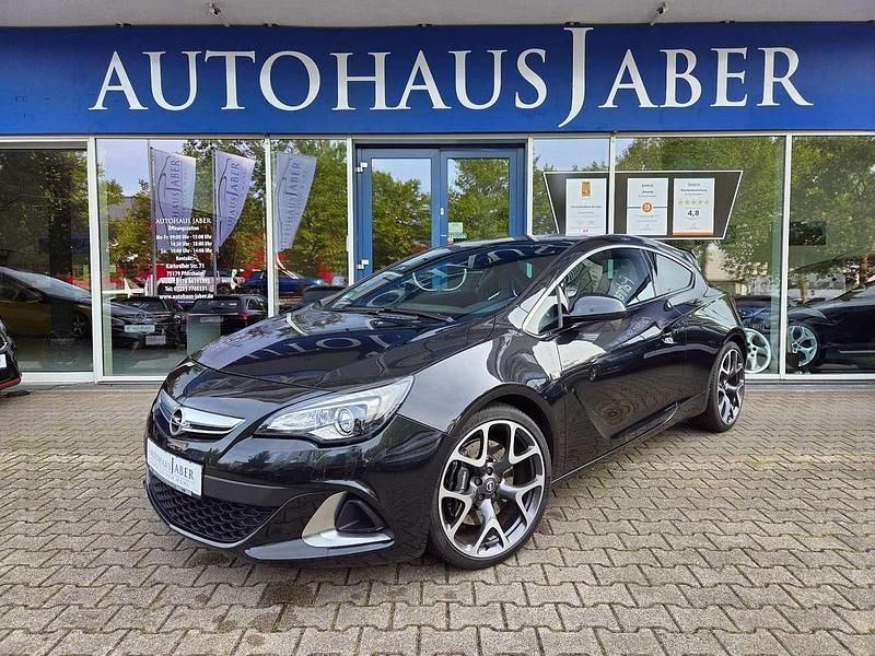 Graphitschwarz/carbon Gebraucht 2013 Opel Astra GTC OPC Coupé | 15.889 € - Bild 1/4