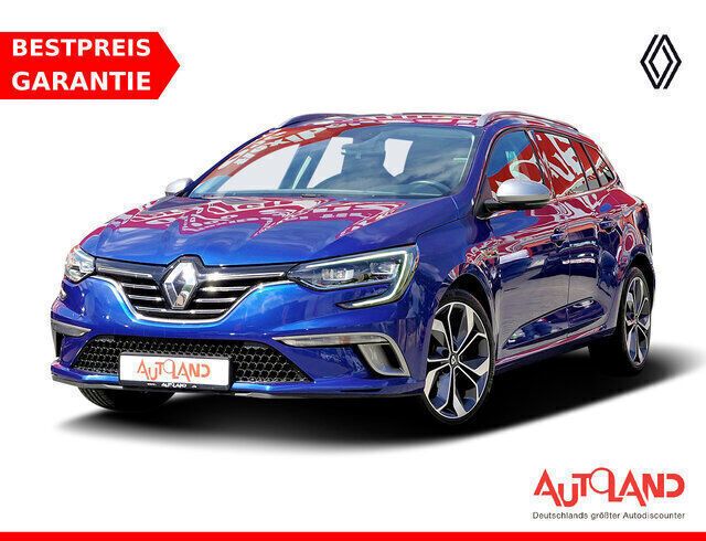Blau Gebraucht 2019 Renault Mégane GrandTour GT-Line Kombi | 18.490 € (Etwas zu teuer) - Bild 1/4