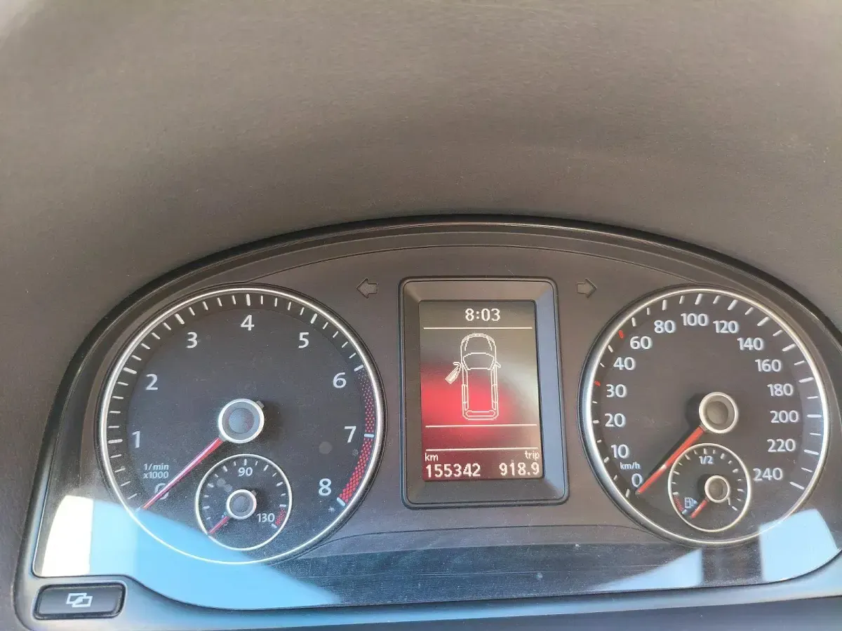 Occasion VW Touran Style 105 ch (77 kW) 2012 Bleue Monospace