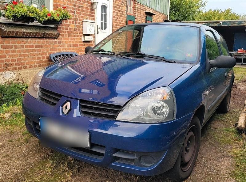 Blau Gebraucht 2008 Renault Clio II Campus Kleinwagen | 1.001 € - Bild 1/4