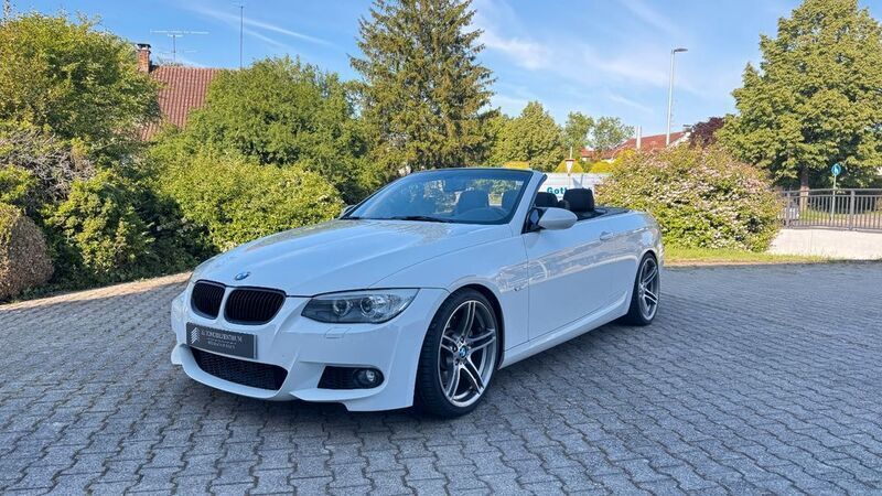 Weiß Gebraucht 2011 BMW 335 Cabriolet M Sport Cabrio | 24.690 € (Etwas zu teuer) - Bild 1/4