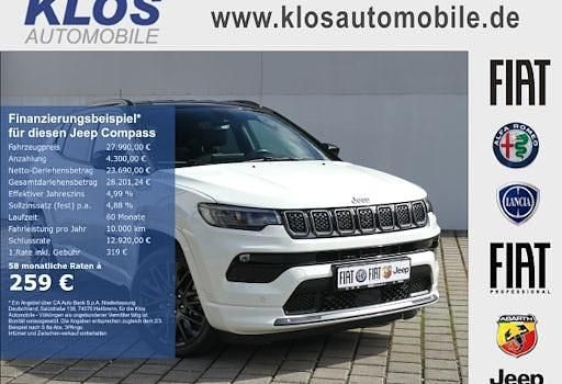 Gebraucht Jeep Compass Summit 240 PS (176 kW) 2022 Weiß SUV