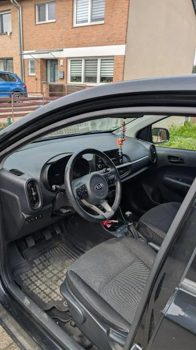 Brugt Kia Picanto 67 HK (49 kW) 2017 Sort Hatchback