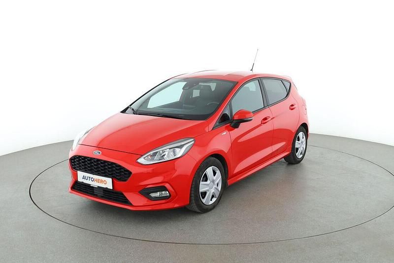 Rot Gebraucht 2019 Ford Fiesta ST-Line Kleinwagen | 14.190 € (Fairer Preis) - Bild 1/3