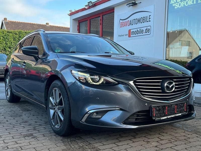 Grau Gebraucht 2016 Mazda 6 Sports-Line Kombi | 10.999 € (Fairer Preis) - Bild 1/4