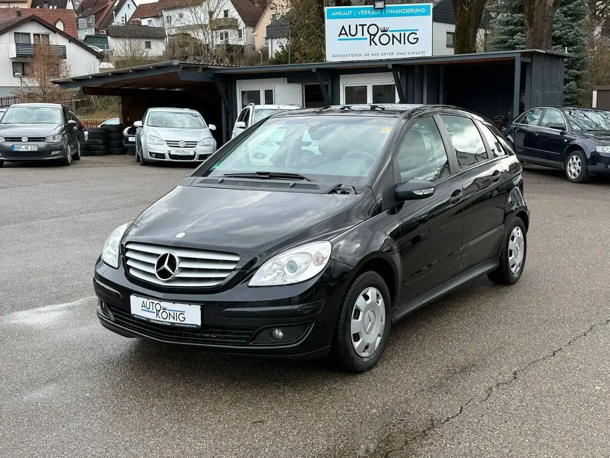 Gebraucht Mercedes B150 95 PS (69 kW) 2007 Schwarz Van / Kleinbus