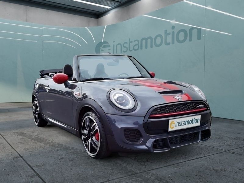 Grau Gebraucht 2020 Mini John Cooper Works Cabriolet Chili Cabrio | 24.899 € (Fairer Preis) - Bild 1/4
