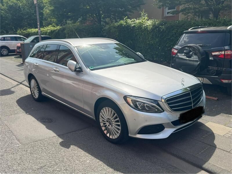 Silber Gebraucht 2017 Mercedes C180 Exclusive Kombi | 21.800 € (Teuer) - Bild 1/4