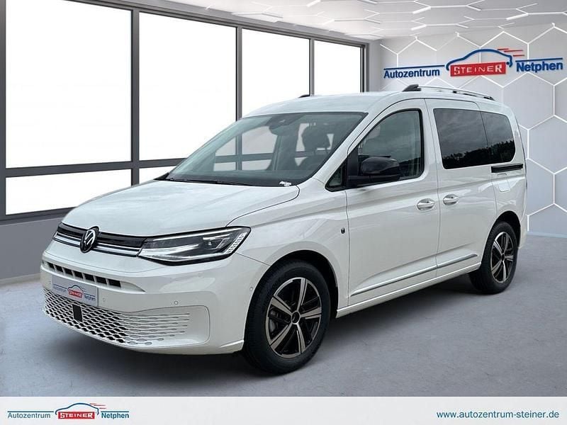 Neu VW Caddy Advance 114 PS (83 kW) 2025 Weiss (b4 candy white) / schwa Van / Kleinbus