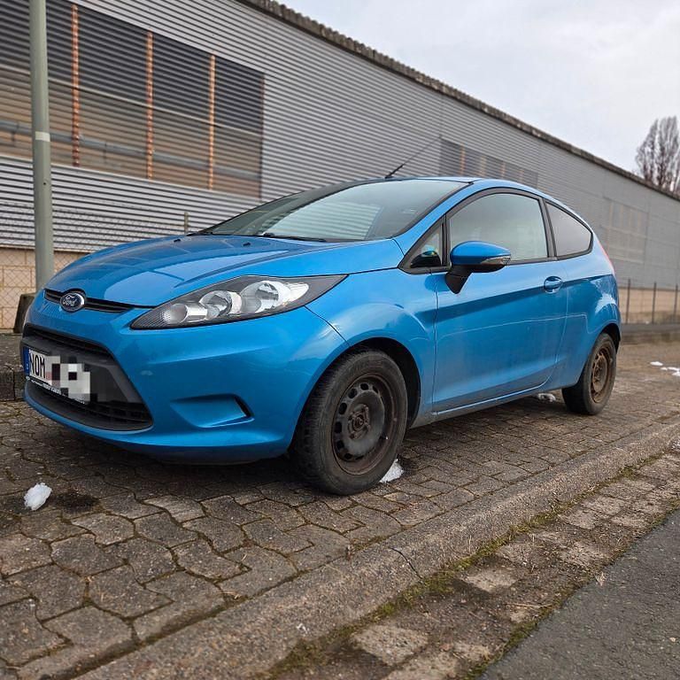 Gebraucht Ford Fiesta Trend 60 PS (44 kW) 2009 Blau Kleinwagen
