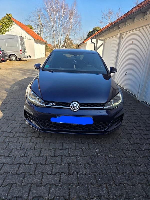 Gebraucht VW Golf VII GTD 184 PS (135 kW) 2017 Blau Kleinwagen