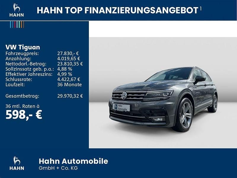 Gebraucht VW Tiguan R-line 190 PS (139 kW) 2019 Grau SUV