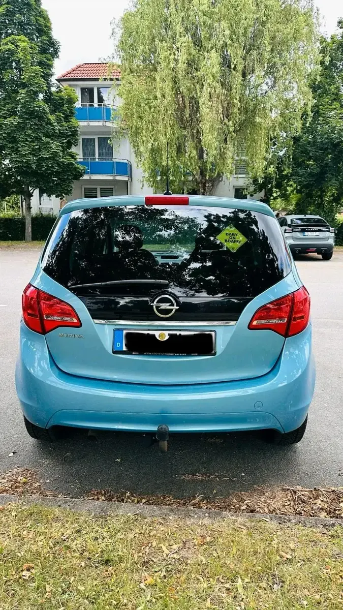 Gebraucht Opel Meriva 101 PS (74 kW) 2011 Blau Van / Kleinbus