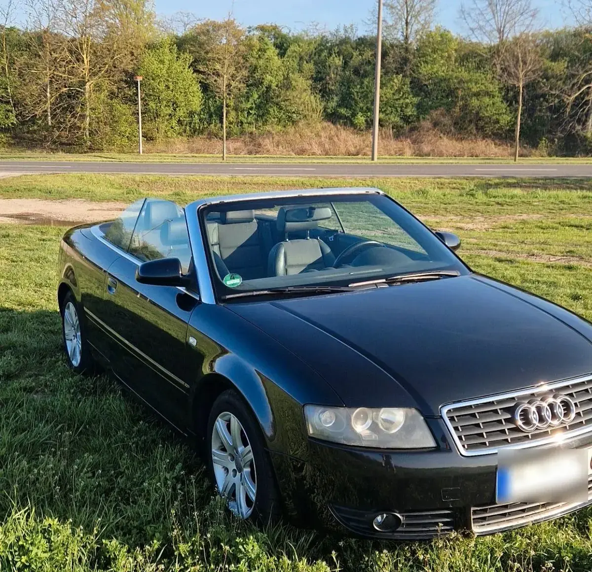 Gebraucht Audi A4 Cabriolet 163 PS (119 kW) 2004 Schwarz Cabrio