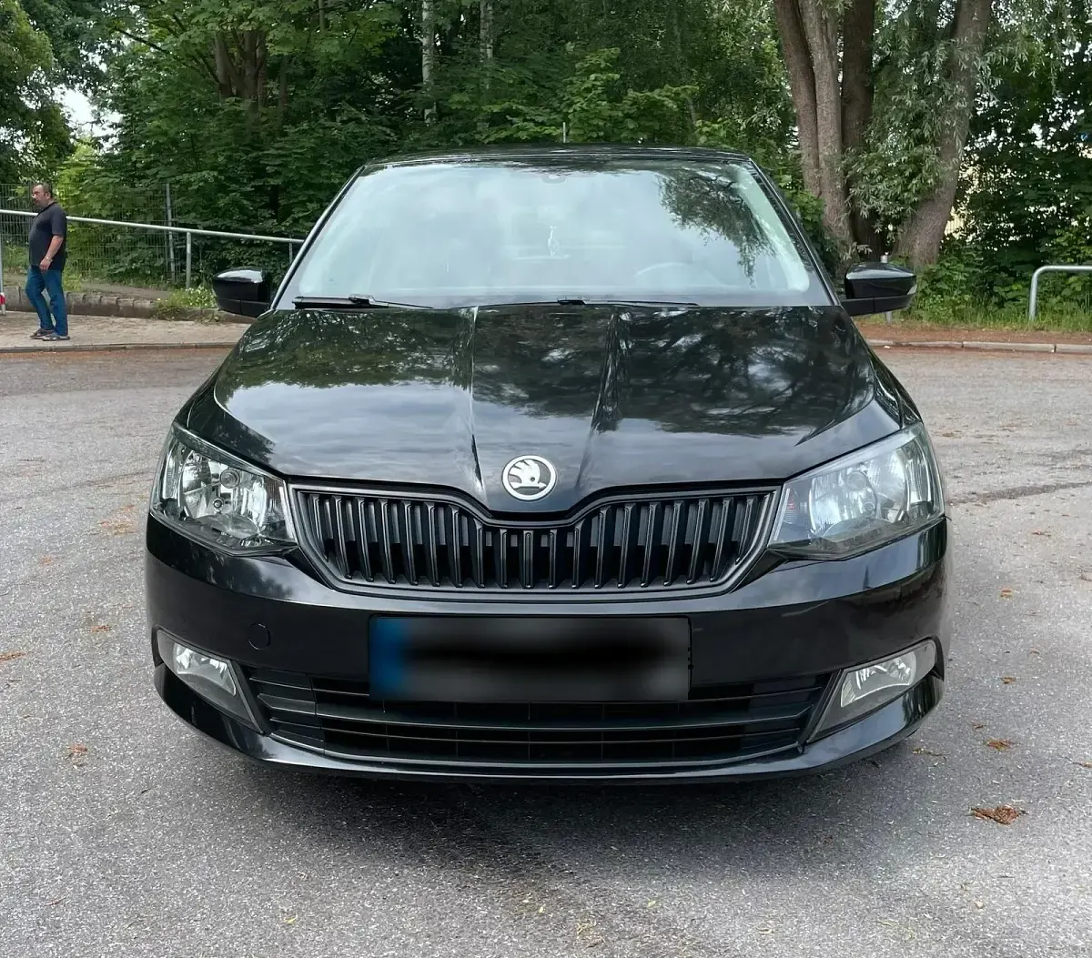 Gebraucht Skoda Fabia 75 PS (55 kW) 2017 Schwarz Kleinwagen