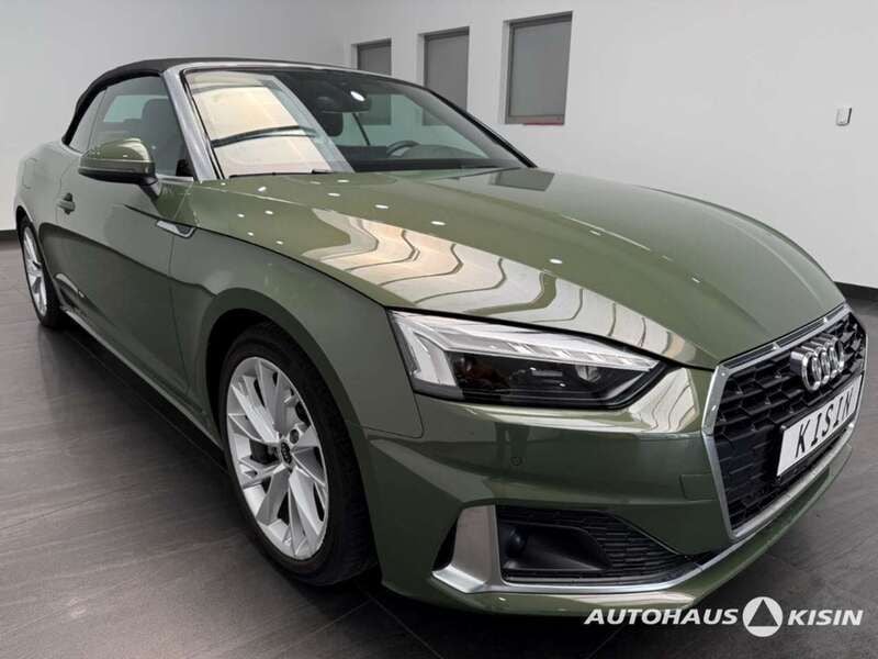 Gebraucht Audi A5 Cabriolet Advanced Plus 204 PS (150 kW) 2024 Green metallic Cabrio