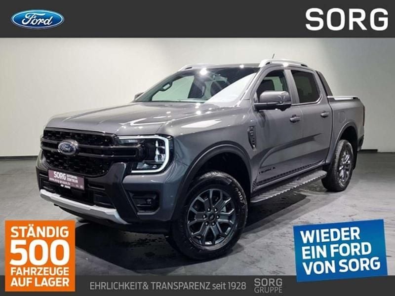 Grau, carbonizedgrey met. Neu 2025 Ford Ranger Wildtrack Abholung | 51.490 € (Guter Preis) - Bild 1/4
