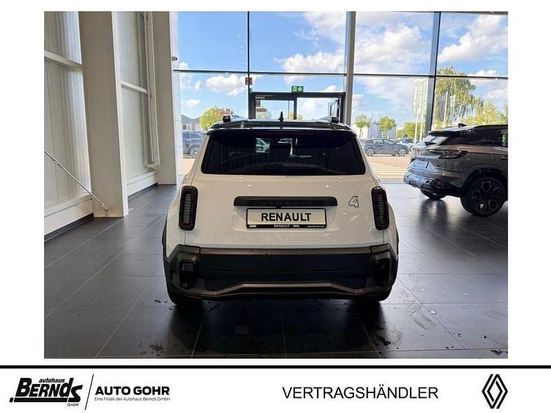 Neu Renault R4 Iconic 110 kW (150 PS) 2026 Arktisweiã, schwarzes dach Limousine