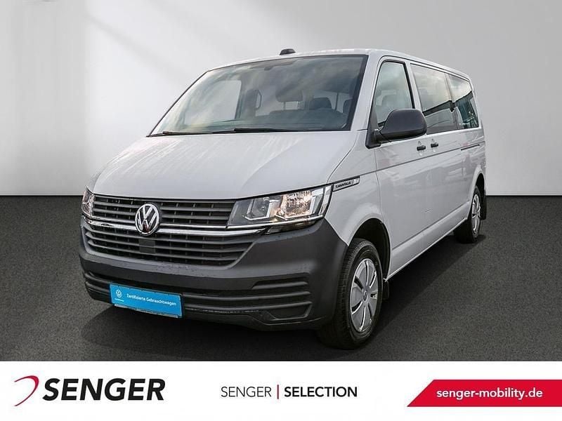 Weiß Gebraucht 2021 VW Caravelle Trendline Van / Kleinbus | 31.980 € (Superpreis) - Bild 1/4