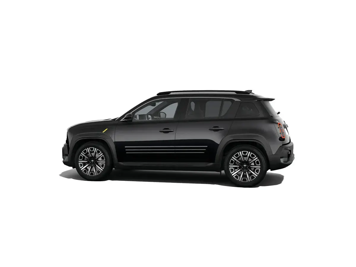 Gebraucht Renault 4 E-Tech Iconic 110 kW (150 PS) 2025 Black pearlschwarz metallic (schwarz) SUV