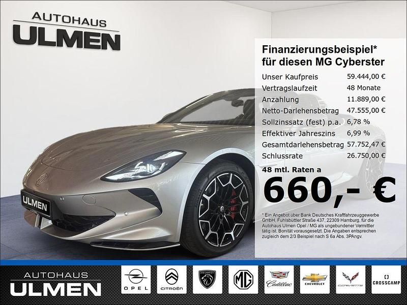 Gebraucht MG Cyberster 250 kW (340 PS) 2025 Silber Cabrio