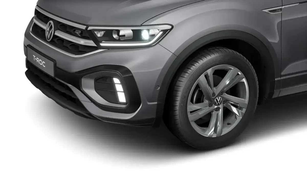 Gebraucht VW T-Roc Cabriolet R-line 150 PS (110 kW) 2025 Indiumgrau metallic SUV