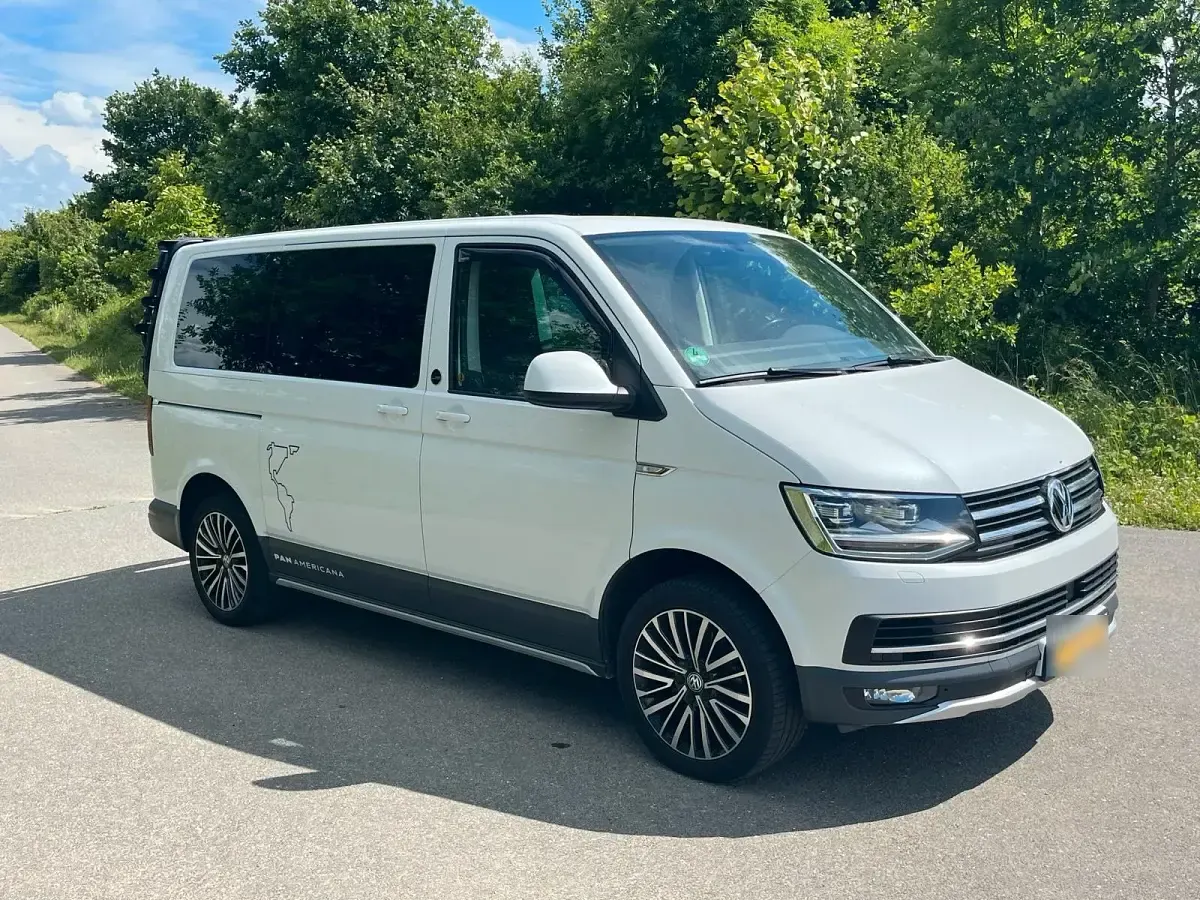 Gebraucht VW Multivan PanAmericana 150 PS (110 kW) 2016 Weiß Van / Kleinbus