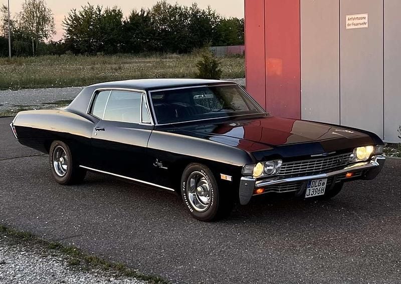 Schwarz Gebraucht 1968 Chevrolet Impala Sport Limousine | 35.900 € - Bild 1/4
