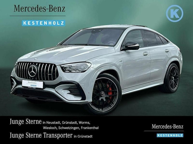 Manufaktur alpingrau uni Gebraucht 2023 Mercedes GLE53 AMG AMG Coupé | 113.390 € - Bild 1/4