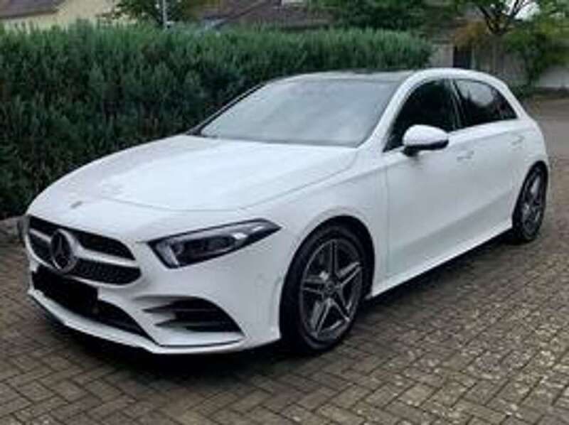 Weiß Gebraucht 2018 Mercedes A220 AMG Limousine | 22.900 € (Superpreis) - Bild 1/4