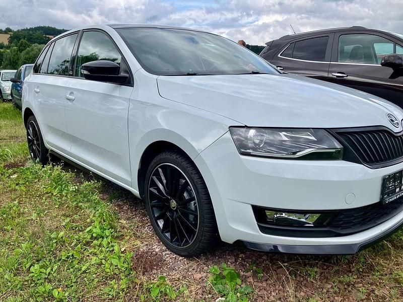 Gebraucht Skoda Rapid Monte Carlo 90 PS (66 kW) 2018 Moonweiss metallic Kleinwagen