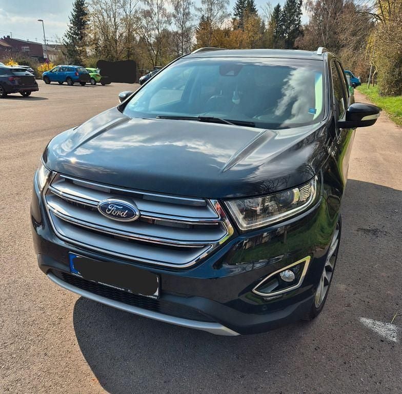Gebraucht Ford Edge Titanium 209 PS (153 kW) 2017 Schwarz SUV