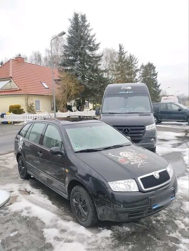 Gebraucht Skoda Fabia 2003 Schwarz Kombi