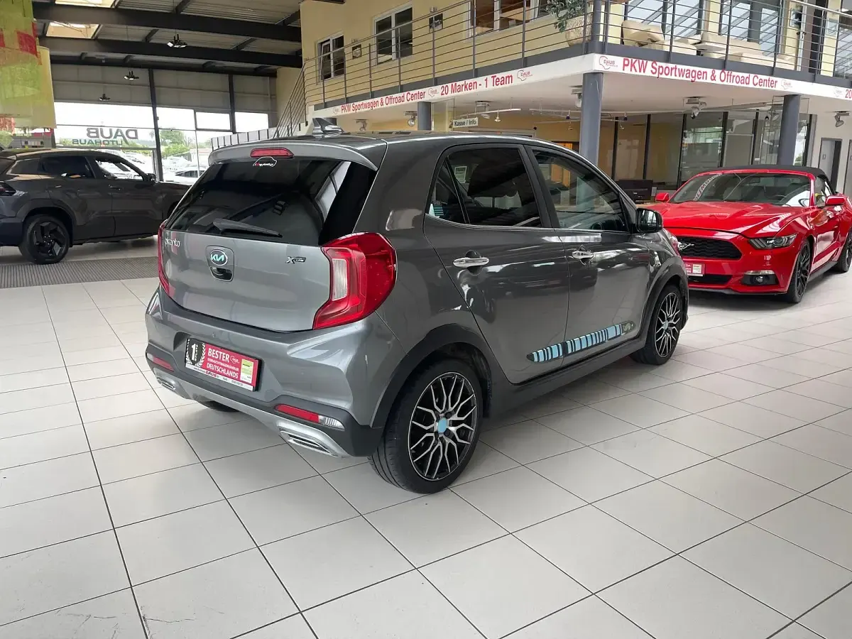Gebraucht Kia Picanto X-Line 101 PS (74 kW) 2021 Grau Kleinwagen