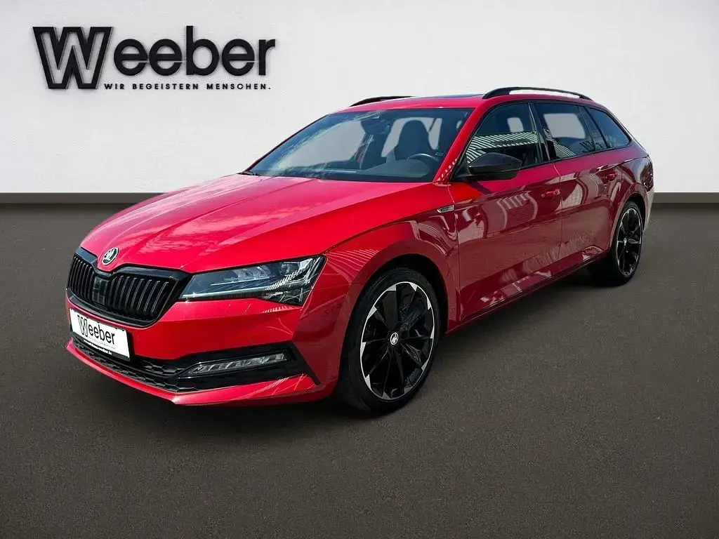 Gebraucht Skoda Superb SportLine 190 PS (139 kW) 2022 Velvetrot (metallic) Kombi