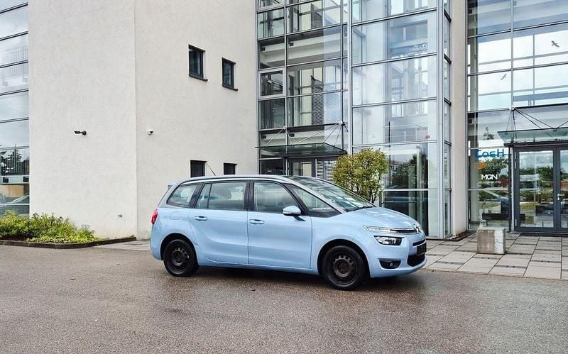 Blau Gebraucht 2015 Citroën Grand C4 Picasso Seduction Van / Kleinbus | 6.790 € (Guter Preis) - Bild 1/4