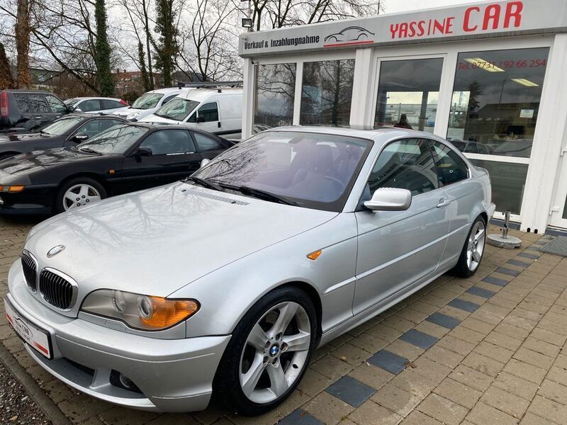 Silber Gebraucht 2003 BMW 330 Sport Line Coupé | 12.900 € (Teuer) - Bild 1/4