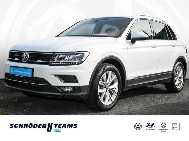 Weiß Gebraucht 2020 VW Tiguan Highline SUV | 27.980 € (Guter Preis) - Bild 1/4