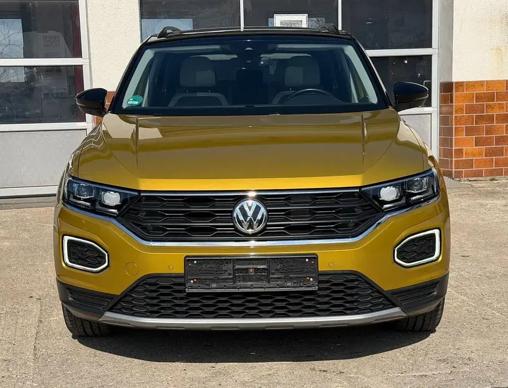 Gebraucht VW T-Roc Style 116 PS (85 kW) 2019 Gelb SUV
