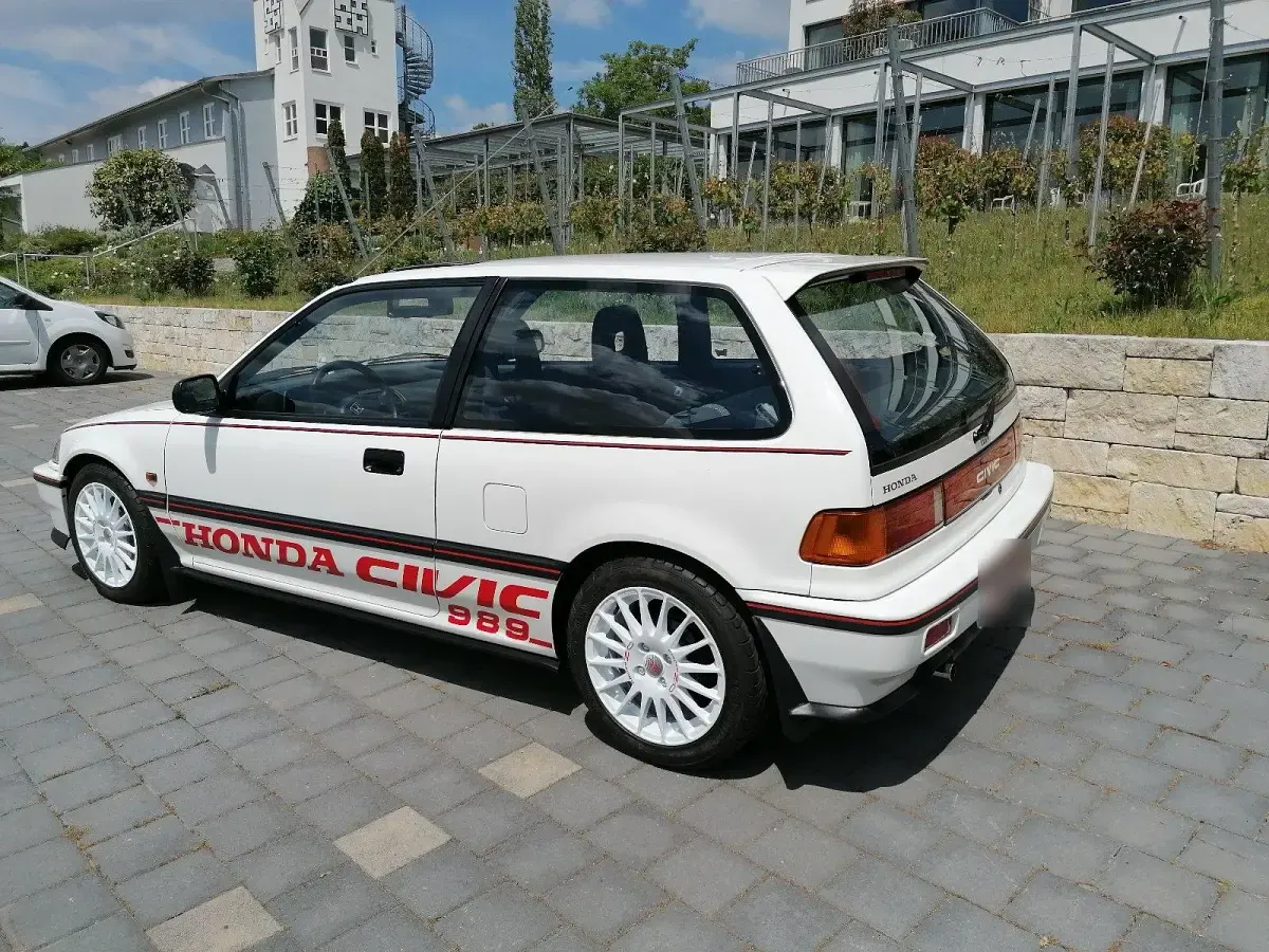Gebraucht Honda Civic 90 PS (66 kW) 1989 Weiß Coupé