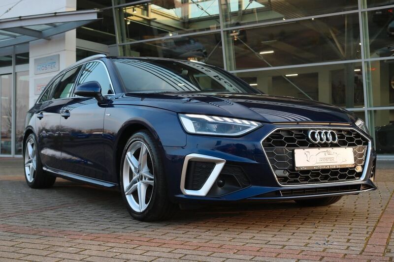 Blau Gebraucht 2023 Audi A4 S-Line Kombi | 34.600 € (Fairer Preis) - Bild 1/4
