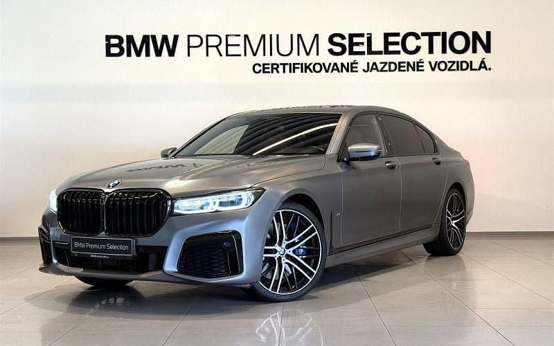 Grau Gebraucht 2022 BMW 750L M Sport Limousine | 74.990 € - Bild 1/4
